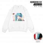 CMWY009 初音 动漫 纯棉长袖卫衣（直喷工艺）