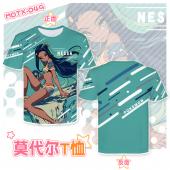 MDTX049-精灵宝可梦 动漫全彩莫代尔T恤