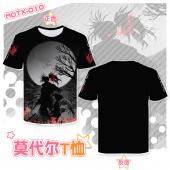 MDTX010-多罗罗 动漫全彩莫代尔T恤