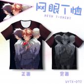 WYTX072-约定的梦幻岛 动漫 全彩网眼T恤