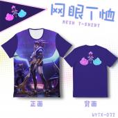 WYTX032-英雄联盟 游戏全彩网眼T恤