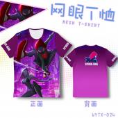 WYTX024-蜘蛛侠：平行宇宙 影视全彩网眼T恤