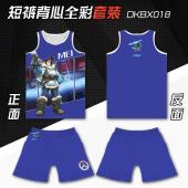 DKBX018-守望先锋小美游戏网眼布短裤背心