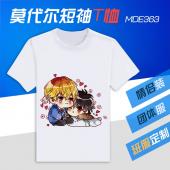 MDE363-独占我的英雄动漫莫代尔短袖T恤
