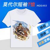 MDE493-进击的巨人 动漫莫代尔短袖T恤