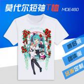 MDE460-VOCALOID初音动漫莫代尔短袖T恤
