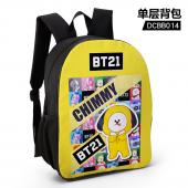 DCBB014-BT21 个性单层背包