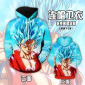 LMWY041-龙珠 动漫连帽卫衣