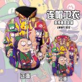 LMWY022-超级玛丽 游戏连帽卫衣