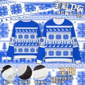 QCWY123-圣诞 全彩加绒卫衣