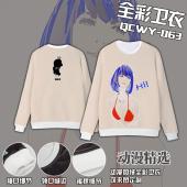 QCWY063-动漫精选全彩加绒卫衣