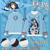 QCWY098-LOVELIVE动漫全彩加绒卫衣