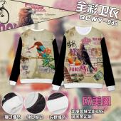 QCWY039-欧美风全彩加绒卫衣