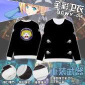QCWY014-重装武器动漫全彩加绒卫衣