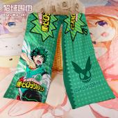 XQCWJ-097-我的英雄学院 动漫全彩貂绒围巾