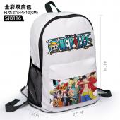 SJB116 海贼王 动漫 全彩双肩包
