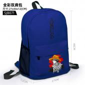 SJB071-海贼王 动漫 全彩双肩包