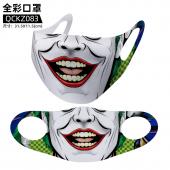 QCKZ083-小丑 影视全彩口罩