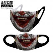 QCKZ073-小丑 影视全彩口罩