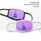 KZ366-堡垒之夜游戏彩印太空棉口罩
