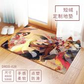 DRDD028-凹凸世界 动漫短绒定制地垫