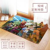 DRDD025-火影忍者 动漫短绒定制地垫