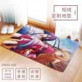 DRDD026-狐妖小红娘 动漫短绒定制地垫