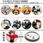 X178-8款6CM--黑子篮球马口铁