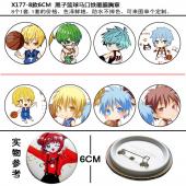 X177-8款6CM-黑子篮球马口铁
