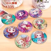 X335-8款6CM 第五人格 游戏 马口铁覆膜胸章