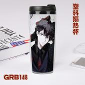 GRB148-全职高手 动漫 星巴克防漏隔热杯子