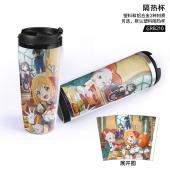 GRB210 公主连结  动漫星巴克防漏隔热杯子