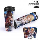 GRB204-原神 游戏星巴克防漏隔热杯子