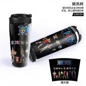 GRB189-海贼王 动漫星巴克防漏隔热杯子