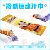 HJ022-火影忍者动漫冷感运动汗巾