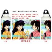 LH088-（魔法少女）珠光白铝制运动水壶