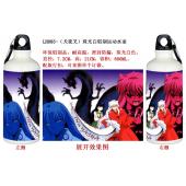 LH085-（犬夜叉）珠光白铝制运动水壶