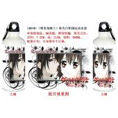 LH048-（吸血鬼骑士）珠光白铝制运动水壶
