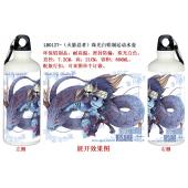 LH0127-（火影忍者）珠光白铝制运动水壶