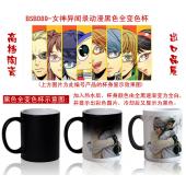 BSB89-女神异闻录动漫黑色全变色杯