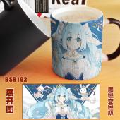 BSB192-雪初音 动漫 黑色全变色杯