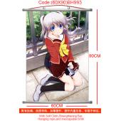 (60X90)BH993-Charlotte动漫塑杆布挂画