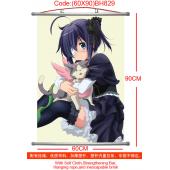 (60X90)BH829-中二病也要恋爱动漫塑杆布挂画