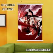 (60X90)BH1280血界战线动漫白色塑料杆挂画