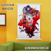 (60X90)BH1279排球少年动漫白色塑料杆挂画