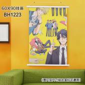 (60X90)BH1223-独占我的英雄动漫白色塑料杆挂画