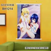 (60X90)BH1214-GAMERS电玩咖动漫白色塑料杆...