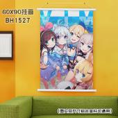 (60X90)BH1527-虚拟Youtuber绊爱白色塑料...