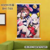 (60X90)BH1769-虚拟YouTuber 动漫白色塑...
