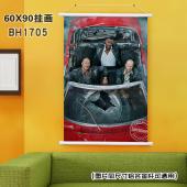 (60X90)BH1705- 速度与激情：特别行动 影视白色...